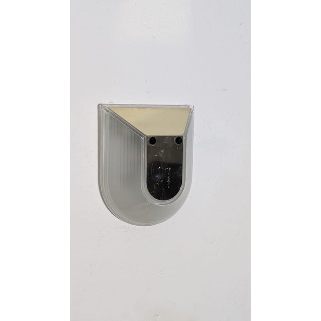 Italian Tesi Wall Lamp by Roberto Fiorato for Prisma, 1980s For Sale - Image 3 of 9