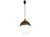 Italian Copper and Glass Pendant Lamp in Brown Metal by Bruno Gatta for Stilnovo, 1960s For Sale - Image 13 of 13