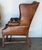 Georgian Wingback Armchairs, Leather Upholstery, Circa 1940s For Sale - Image 14 of 17
