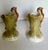 1940s Vintage Czechoslovakia Ceramic Bird on Log Double Bud Vases- a Pair For Sale - Image 4 of 8