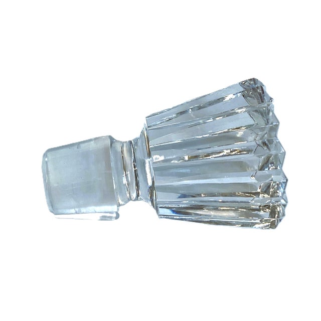 Waterford 1960s Mid-Century Waterford Crystal “Boyne” Decanter & Pitcher Set — Hand-Cut Irish Lead Crystal For Sale - Image 4 of 12