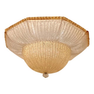 Murano Glass Chandelier from Barovier & Toso, 1960s For Sale