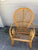 1980s Pair of Vintage Bentwood Rattan & Wicker Armchairs With Spiral Arms, 1970s For Sale - Image 5 of 9