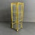 Metal Vintage Brass & Glass Display Shelf Petite Footed Curio Display Cabinet Miniature Case For Sale - Image 7 of 10