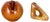 Ceramic Studio Pottery Vases from Bertoncello Ceramics, Italy, 1970s, Set of 2 For Sale