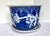 Ceramic Late 1800s Blue/White Prunus Blossom Chinese Jardiniere With Underplate For Sale - Image 7 of 15