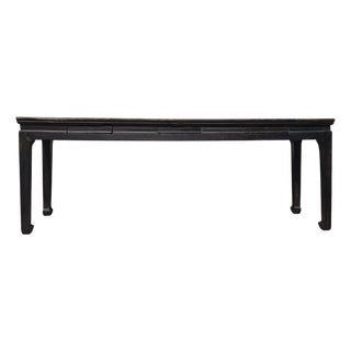 Mid-18th Century 91" Long 3 Drawer Console Table For Sale