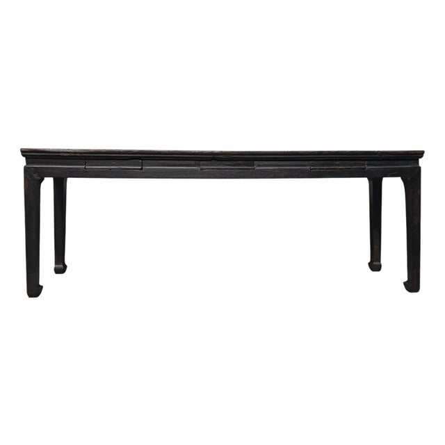 Mid-18th Century 91" Long 3 Drawer Console Table For Sale