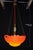 An elegant art deco plafonnier ceiling light dating to circa 1930, combining a beautifully worked glass bowl with...