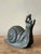 Metal Vintage Boho Lead Snail For Sale - Image 7 of 10
