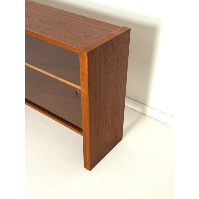 Gold Teak Display Cabinet from Skovby Møbelfabrik, 1960s For Sale - Image 8 of 11