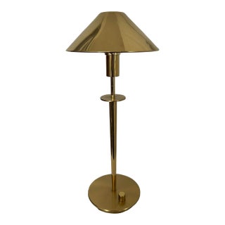 Vintage Holtkotter Leuchten Brass Desk Lamp For Sale