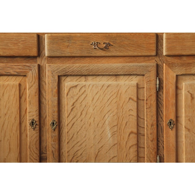 Danish Oak Cabinet in the style of Henning Kjærnulf, 1970s For Sale - Image 15 of 18