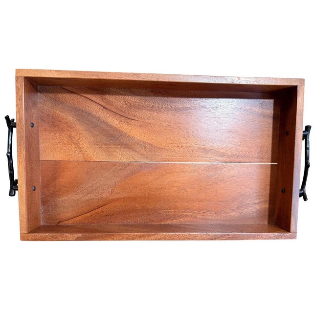 Handcrafted American Cherry Serving Tray by Scott Kelly For Sale - Image 11 of 12