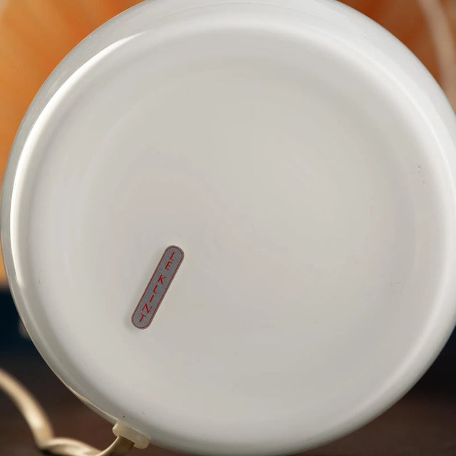 Metal Model 311 Table Lamp in Opal White Glass by Esben Klint for Le Klint, 1960s For Sale - Image 7 of 8