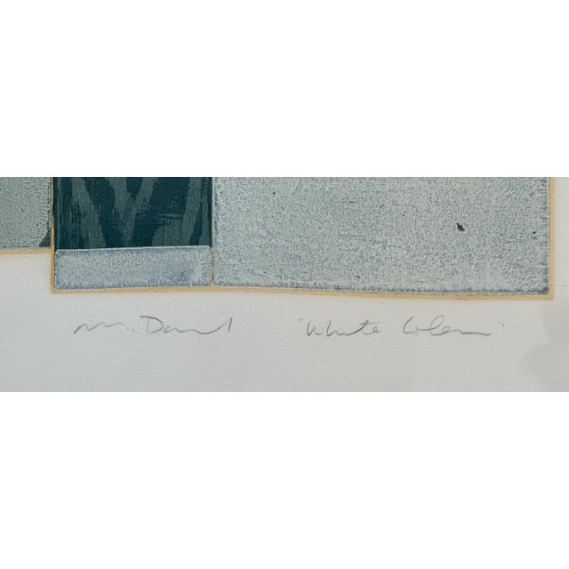 A/P "White Golem", Lithograph by Michael David 1988 For Sale - Image 11 of 12