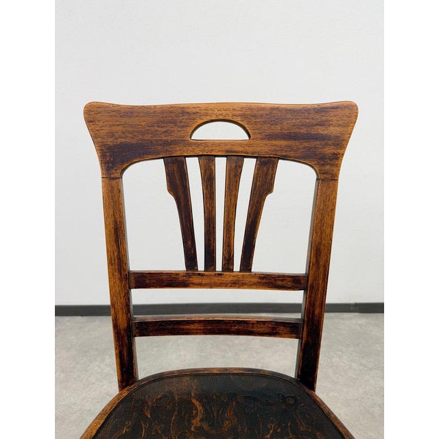 Art Nouveau Bentwood Chairs from Thonet / Mundus, 1920s, Set of 2 For Sale - Image 4 of 10