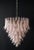 Mid-Century Modern Vintage Italian Murano Chandelier in the style of Mazzega, 1990 For Sale - Image 3 of 12