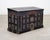 Traditional 19th C. English Georgian Painted Pine Blanket Chest Manor Façade For Sale - Image 3 of 18