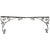 19th Century French Wrought Iron Gate Post Corners, 1850s, Set of 2 For Sale - Image 9 of 9