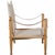 Kaare Klint Safari chair upholstered in canvas fabric and with a frame of ash. The chair is from the 1980s but was later...