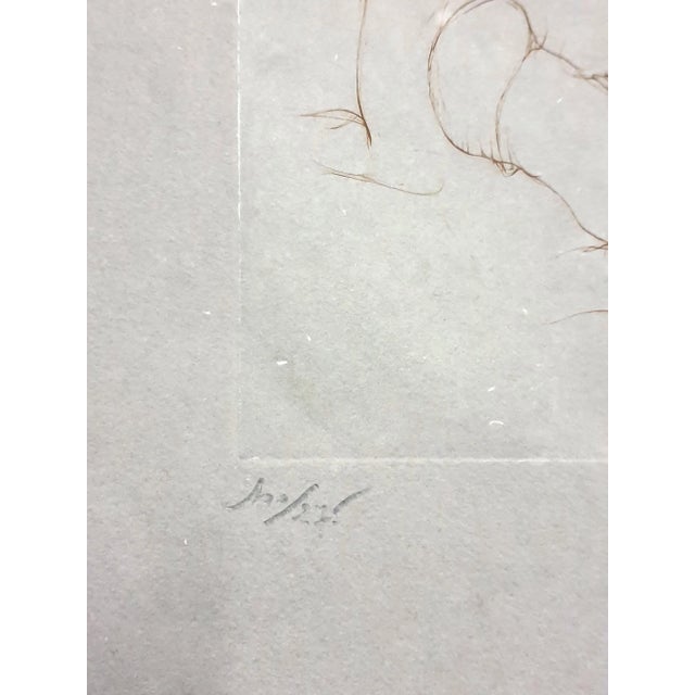 Orgy Lithograph by Leonor Fini, 1982 For Sale - Image 3 of 10