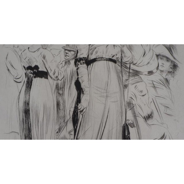 Alméry Lobel-Riche, Elegant Woman, Original Engraving For Sale - Image 6 of 7