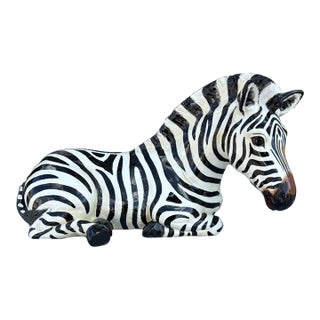 Zebra Sculpture For Sale