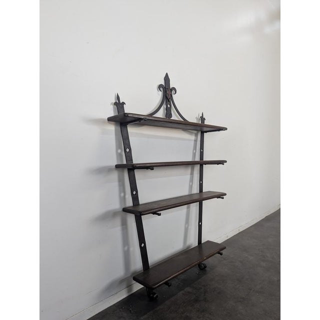 Vintage Wall Shelf in Wrought Iron, in Very Good conditions.