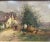 French 19th Century French Village Landscape Oil Painting by Eugène Galien-Laloue For Sale - Image 3 of 14