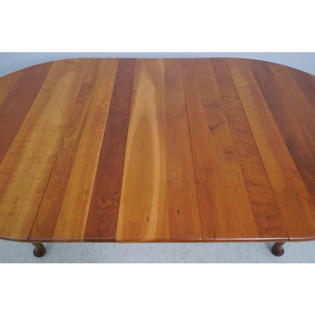 Stickley Cherry Valley Round Dining Room Table For Sale - Image 16 of 18