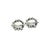 Georg Jensen Late 20th Century Georg Jensen Estate Sterling Silver Cufflinks 16 Grams, A Pair For Sale - Image 4 of 8