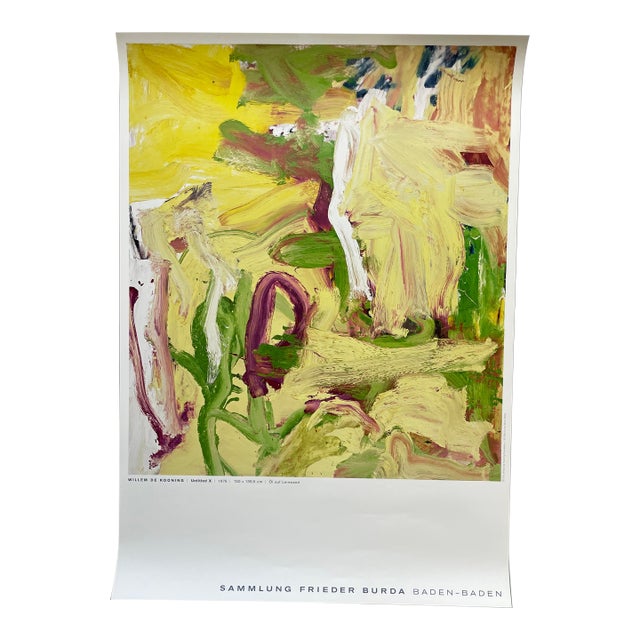 Willem De Kooning (1904–1997), Untitled X, 1976, Copyright the Willem De Koning Foundation/Vg Bild- Kunst, Bonn 2004, Printed in Germany For Sale
