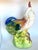 Large Vintage Mid 20th Century Hand Painted Ceramic Rooster For Sale In San Antonio - Image 6 of 12