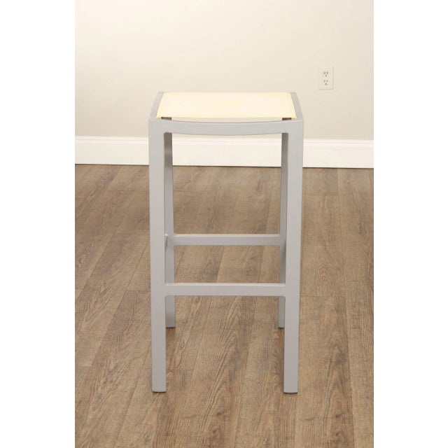 Janus et Cie. 'Koko II' Mesh Backless Bar Stool For Sale In Philadelphia - Image 6 of 12