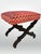 Niccolo Italianate X-Base Velvet Stools - A Pair For Sale - Image 4 of 12