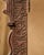 Brown Vintage Moroccan Hand-Carved Wood Architectural Mirror For Sale - Image 8 of 13