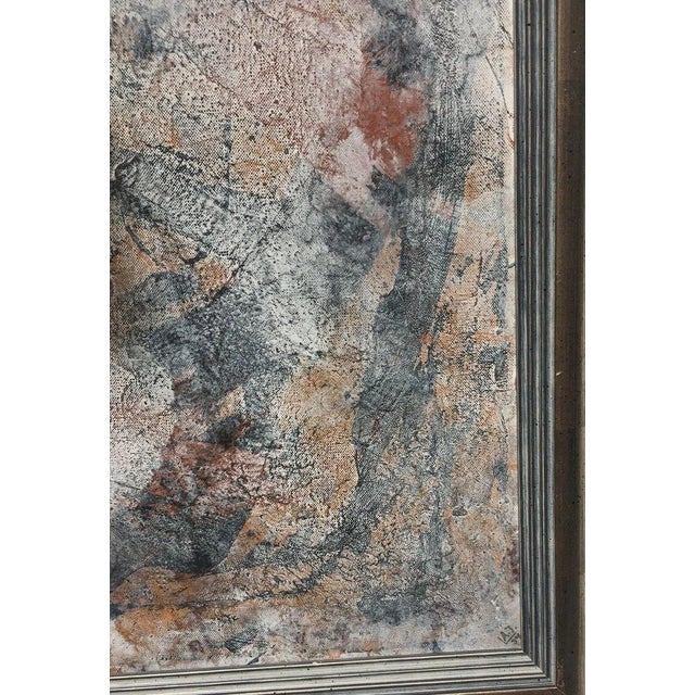 Modern Arno Jung, Grey Forms, 1948, Oil Painting on Canvas For Sale - Image 3 of 13