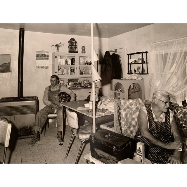 Printmaking Materials 1969 "Sacramento Valley, California" Black & White Photograph For Sale - Image 7 of 7