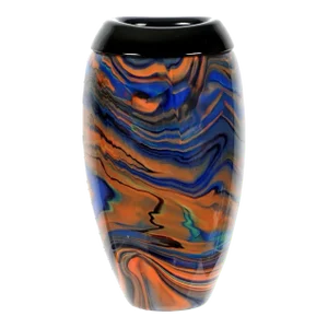 Missoni for Arte Vetro Murano 14.25” Tall Glass Vase