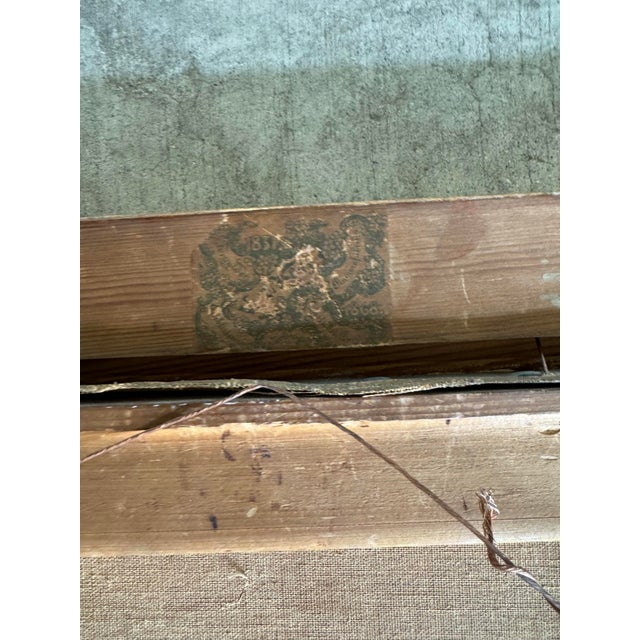 Antique Portrait of a Woman Dated 1915, Framed For Sale - Image 11 of 11