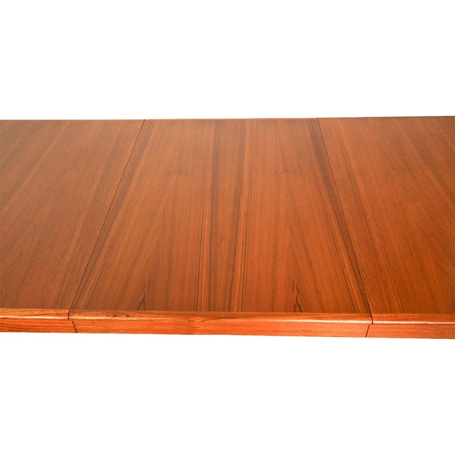 Wood Bramin Teak Dining Table Designed by h.w. Klein Danish Modern For Sale - Image 7 of 7