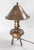 Shabby Chic 20th Century Copper Arts & Crafts Mission Style Desk or Boudoir Table Lamp For Sale - Image 3 of 13