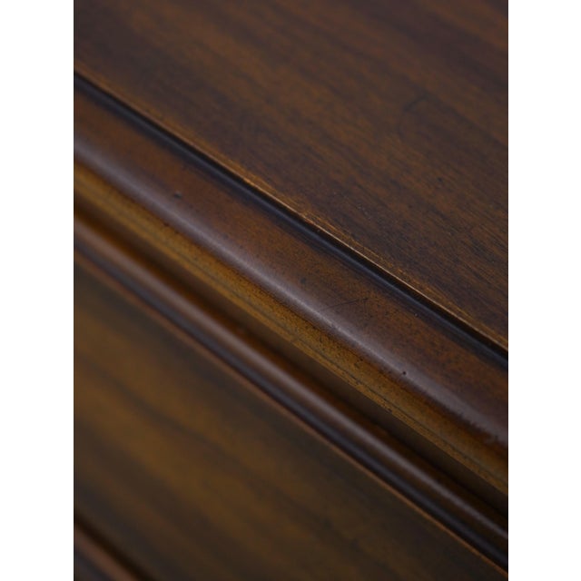 1970s Statton Oxford Cherry Queen Anne Sideboard For Sale - Image 13 of 18