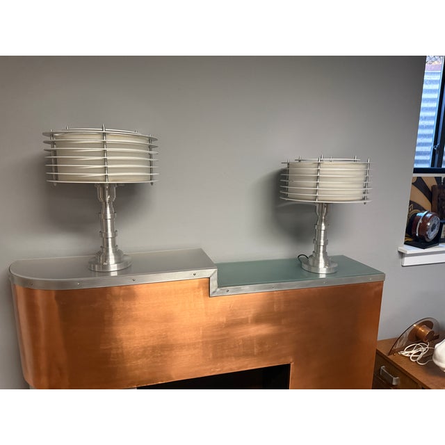 1930s Rare Walter Von Nessen Pattyn Lamp - a Pair For Sale - Image 11 of 11