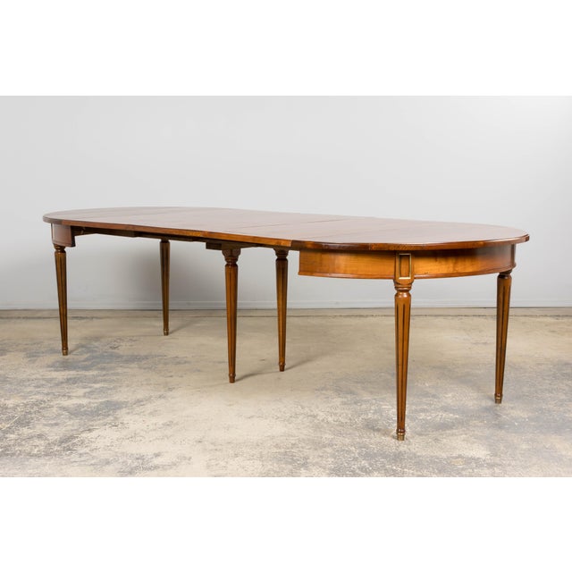 Antique French Louis XVI Style Extendable Dining Table For Sale - Image 14 of 18