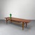 Mid-Century Modern Low Coffee Table in Surfboard Shape by Lane, USA, 1960s For Sale - Image 3 of 9