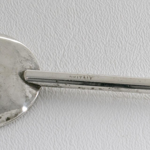 Silver Plate and Crystal Martini Cocktail Pitcher Mixer by Pm Italy For Sale - Image 9 of 11