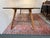 Organic Modernism Walnut Wood + Glass Dining Table For Sale - Image 4 of 12