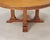 Ralph Lauren Hither Hills Round Oak Extending Dining Table For Sale - Image 15 of 18